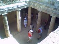 TOMBS OF THE KINGS ARCHAEOLOGICAL SITE IN PAPHOS