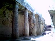 TOMBS OF THE KINGS ARCHAEOLOGICAL SITE IN PAPHOS