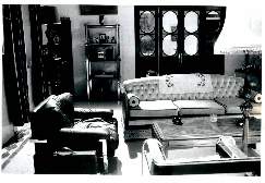 The set for Ismini's House on Rhodes