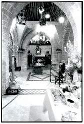 The set for The Kastello interior