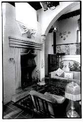 The set for Tierney's House on Rhodes