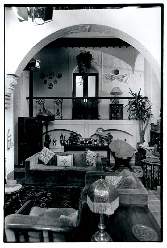 The set for Tierney's House on Rhodes