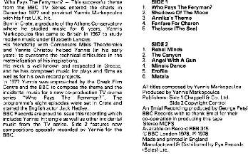 Sleeve for the BBC Cassette